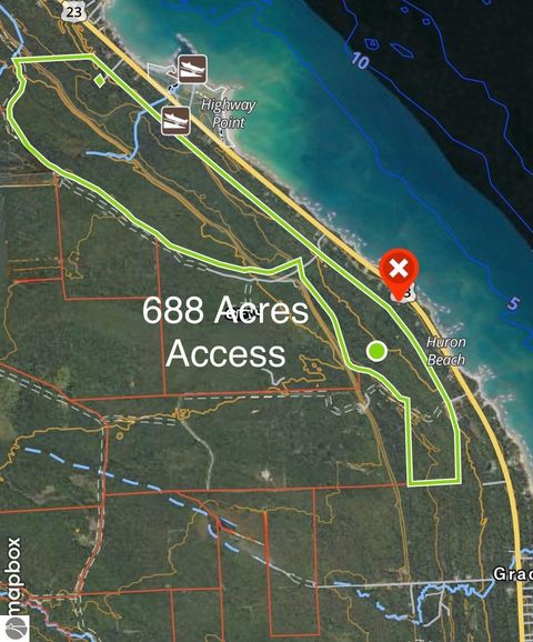 Tiny photo for 22542 N US-23, Ocqueoc, MI 49759 (MLS # 1943718)