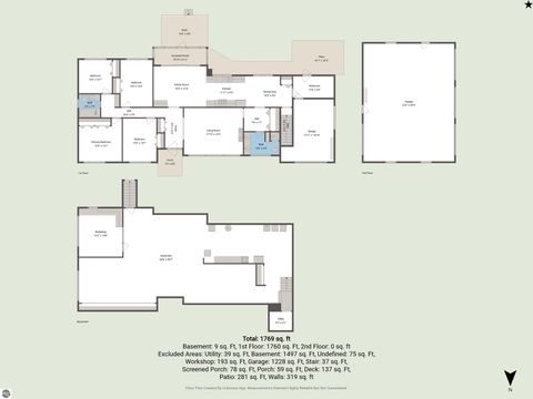 Tiny photo for 6039 Mick Road, Benzonia, MI 49616 (MLS # 1945158)