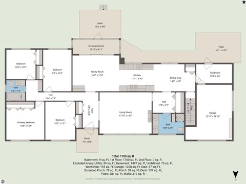 Tiny photo for 6039 Mick Road, Benzonia, MI 49616 (MLS # 1945158)