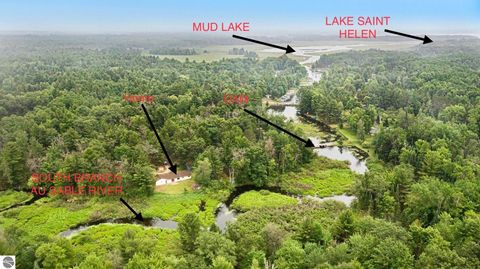 Tiny photo for 7418 Riverside Drive, St Helen, MI 48656 (MLS # 1943690)