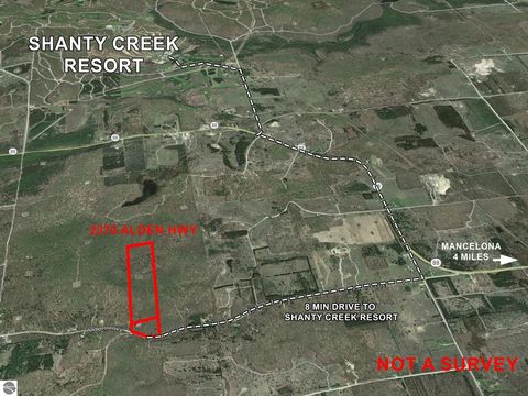 Tiny photo for 2370 Alden Highway, Mancelona, MI 49659 (MLS # 1941720)