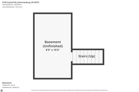 Tiny photo for 6744 Crystal Street, Johannesburg, MI 49751 (MLS # 1947118)