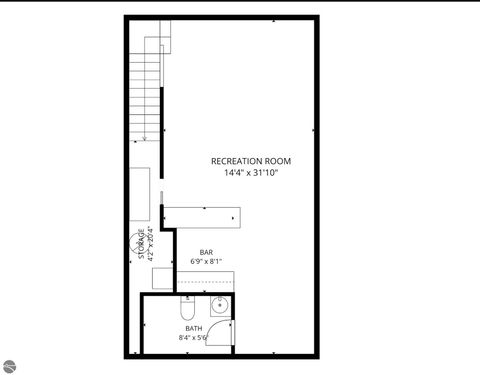 Tiny photo for 1477 Newport Street #2, Traverse City, MI 49686 (MLS # 1947766)