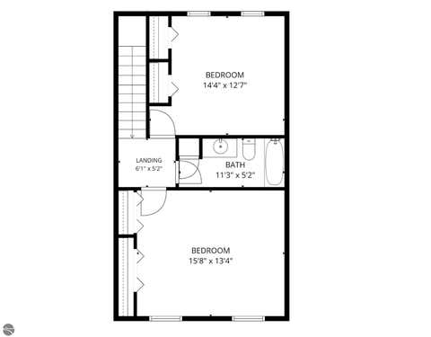 Tiny photo for 1477 Newport Street #2, Traverse City, MI 49686 (MLS # 1947766)