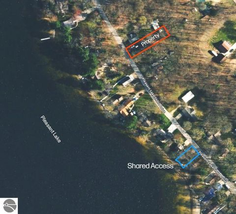 Tiny photo for 2599 Pleasant Lake Shore Drive, Cadillac, MI 49601 (MLS # 1948039)