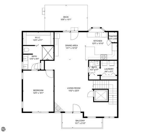Tiny photo for 112 Fairway Hills Drive, Traverse City, MI 49684 (MLS # 1945670)