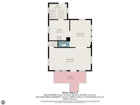 Tiny photo for 124 S State Street, Alma, MI 48801 (MLS # 1941671)