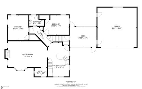 Tiny photo for 1207 North Drive, Mt Pleasant, MI 48858 (MLS # 1944474)