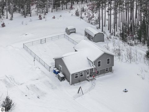 Tiny photo for 1243 N Betsie River Road, N, Interlochen, MI 49643 (MLS # 1941821)