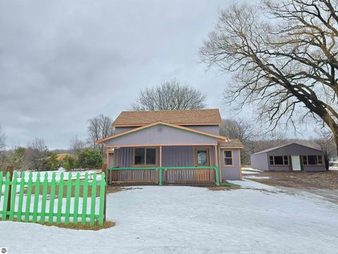 Photo of 3281 Wallaker Road, Benzonia, MI 49616 (MLS # 1941740)