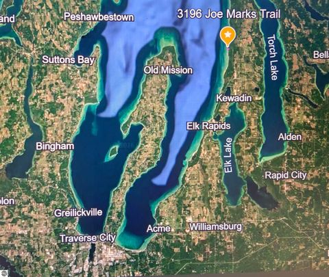 Tiny photo for 3196 Joe Marks Trail, Kewadin, MI 49648 (MLS # 1945110)