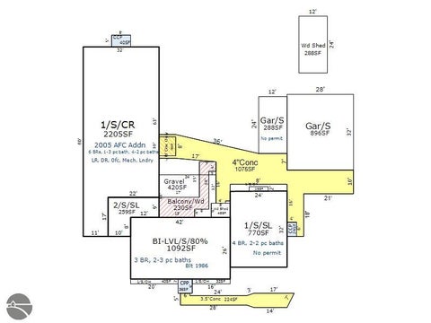Tiny photo for 5840 Culver Road, Traverse City, MI 49685 (MLS # 1949034)