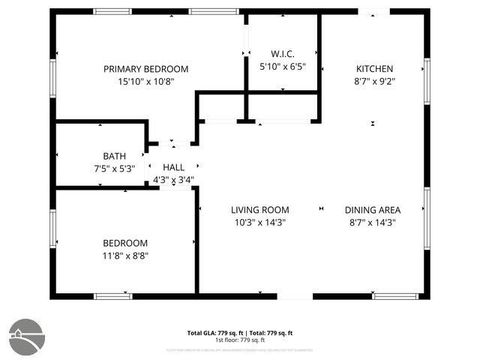 Tiny photo for 3110 Lake Taho Trail, Lake, MI 48632 (MLS # 1942632)