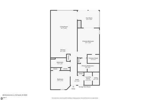 Tiny photo for 608 Meadowview Lane, Elk Rapids, MI 49629 (MLS # 1948087)