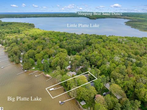 Tiny photo for 8735 Deadstream Road, Honor, MI 49640 (MLS # 1945868)