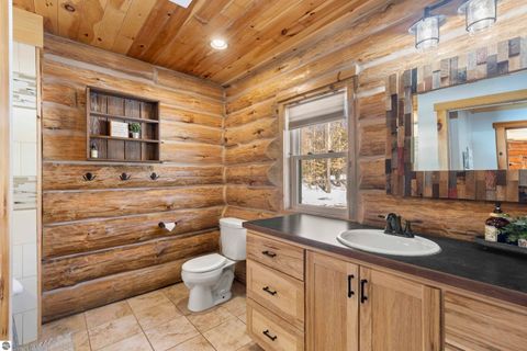 Tiny photo for 5895 Maidens Road, Onekama, MI 49675 (MLS # 1943046)