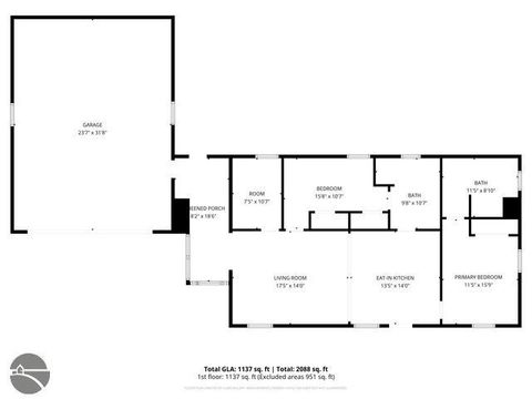 Tiny photo for 2785 W Falmouth Road, McBain, MI 49657 (MLS # 1943028)