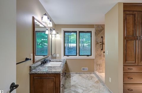 Tiny photo for 2447 N West Torch Lake Drive, Kewadin, MI 49648 (MLS # 1944214)