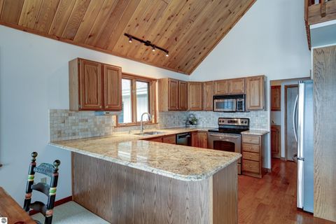 Tiny photo for 2447 N West Torch Lake Drive, Kewadin, MI 49648 (MLS # 1944214)