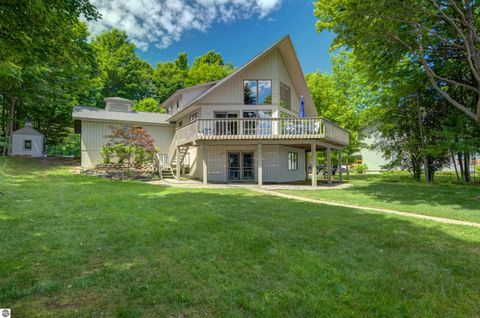 Tiny photo for 2447 N West Torch Lake Drive, Kewadin, MI 49648 (MLS # 1944214)