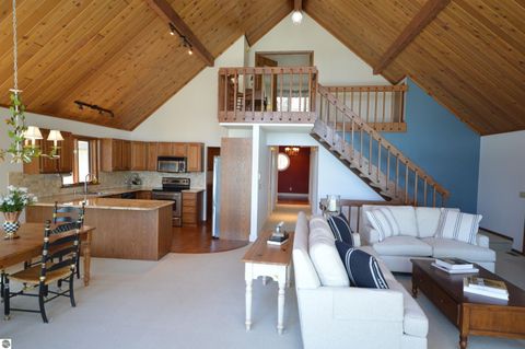 Tiny photo for 2447 N West Torch Lake Drive, Kewadin, MI 49648 (MLS # 1944214)