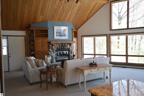 Tiny photo for 2447 N West Torch Lake Drive, Kewadin, MI 49648 (MLS # 1944214)