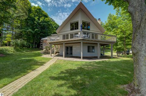 Tiny photo for 2447 N West Torch Lake Drive, Kewadin, MI 49648 (MLS # 1944214)
