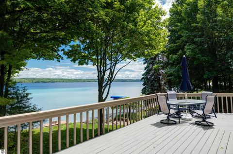 Tiny photo for 2447 N West Torch Lake Drive, Kewadin, MI 49648 (MLS # 1944214)