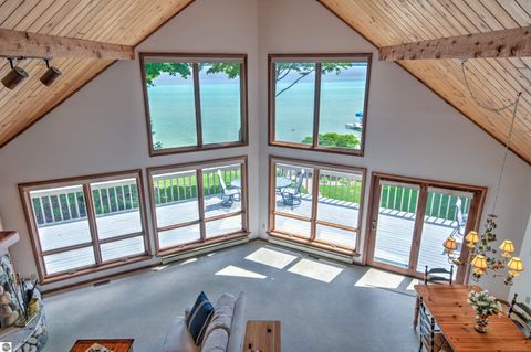 Tiny photo for 2447 N West Torch Lake Drive, Kewadin, MI 49648 (MLS # 1944214)