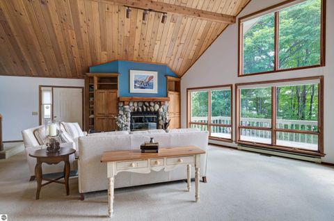 Tiny photo for 2447 N West Torch Lake Drive, Kewadin, MI 49648 (MLS # 1944214)