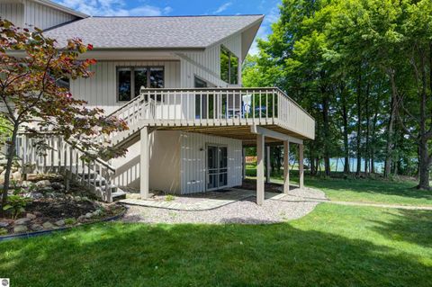 Tiny photo for 2447 N West Torch Lake Drive, Kewadin, MI 49648 (MLS # 1944214)
