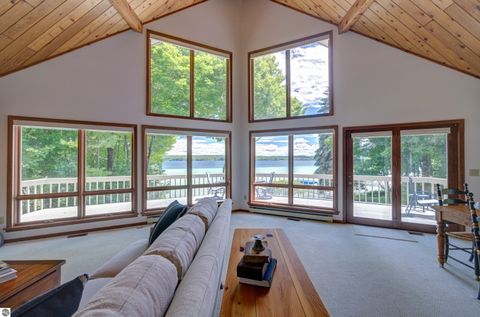 Tiny photo for 2447 N West Torch Lake Drive, Kewadin, MI 49648 (MLS # 1944214)