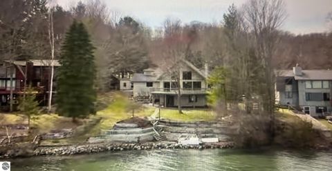 Tiny photo for 2447 N West Torch Lake Drive, Kewadin, MI 49648 (MLS # 1944214)