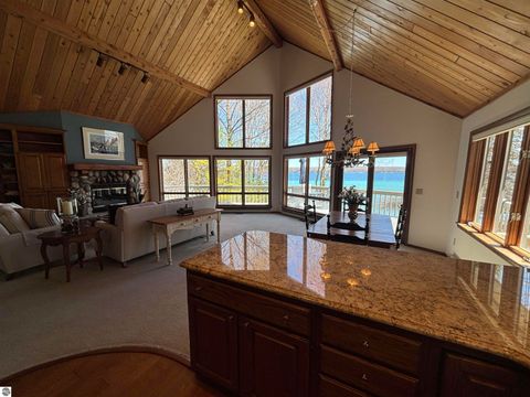 Tiny photo for 2447 N West Torch Lake Drive, Kewadin, MI 49648 (MLS # 1944214)