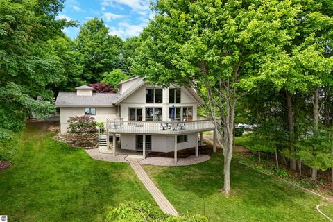 Tiny photo for 2447 N West Torch Lake Drive, Kewadin, MI 49648 (MLS # 1944214)