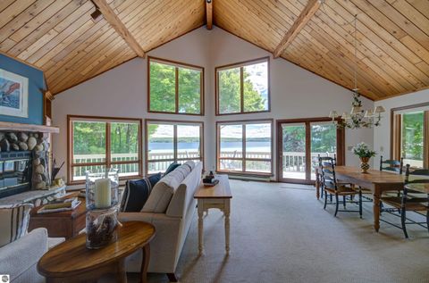 Tiny photo for 2447 N West Torch Lake Drive, Kewadin, MI 49648 (MLS # 1944214)