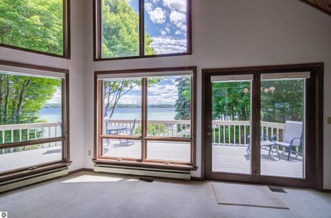 Tiny photo for 2447 N West Torch Lake Drive, Kewadin, MI 49648 (MLS # 1944214)