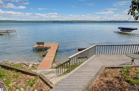 Tiny photo for 2447 N West Torch Lake Drive, Kewadin, MI 49648 (MLS # 1944214)