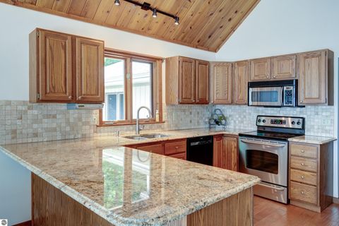 Tiny photo for 2447 N West Torch Lake Drive, Kewadin, MI 49648 (MLS # 1944214)