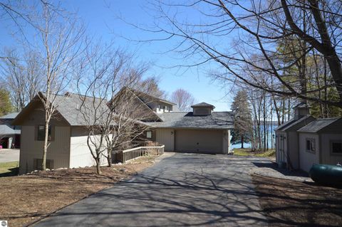 Tiny photo for 2447 N West Torch Lake Drive, Kewadin, MI 49648 (MLS # 1944214)