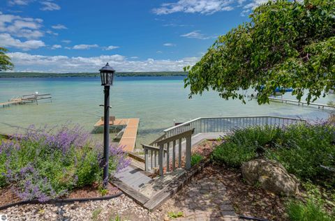 Tiny photo for 2447 N West Torch Lake Drive, Kewadin, MI 49648 (MLS # 1944214)