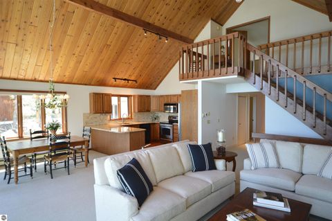 Tiny photo for 2447 N West Torch Lake Drive, Kewadin, MI 49648 (MLS # 1944214)