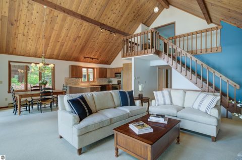 Tiny photo for 2447 N West Torch Lake Drive, Kewadin, MI 49648 (MLS # 1944214)