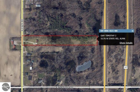Tiny photo for 5176 N State Road, Alma, MI 48801 (MLS # 1951672)