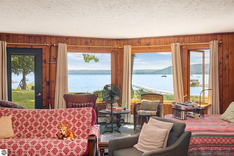 Tiny photo for 7953 S Glen Lake Road, Glen Arbor, MI 49636 (MLS # 1947576)