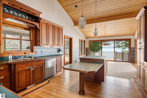 Tiny photo for 7953 S Glen Lake Road, Glen Arbor, MI 49636 (MLS # 1947576)