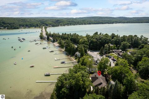 Tiny photo for 7953 S Glen Lake Road, Glen Arbor, MI 49636 (MLS # 1947576)
