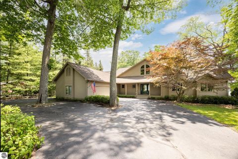 Tiny photo for 7953 S Glen Lake Road, Glen Arbor, MI 49636 (MLS # 1947576)