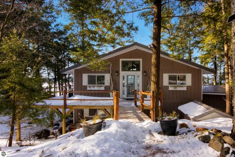 Photo of 4319 Michigan Trail, Kewadin, MI 49648 (MLS # 1941592)