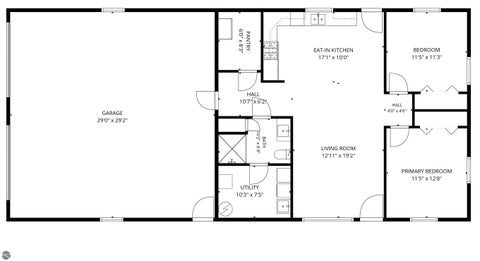 Tiny photo for 16760 Litzen Road, Copemish, MI 49625 (MLS # 1951187)